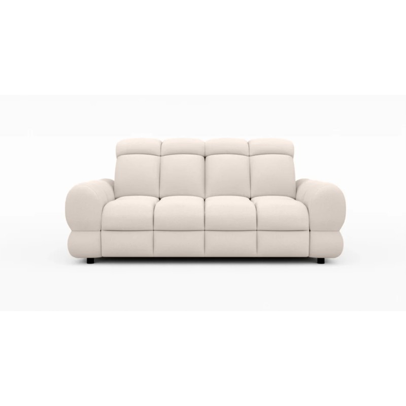 Nowoczesna sofa TOLLO 3 osobowa z regulacją zagłówka x2 tkanina SALVADOR 01 WERSAL