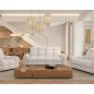 Nowoczesna sofa TOLLO 3 osobowa z regulacją zagłówka x2 tkanina SALVADOR 01 WERSAL