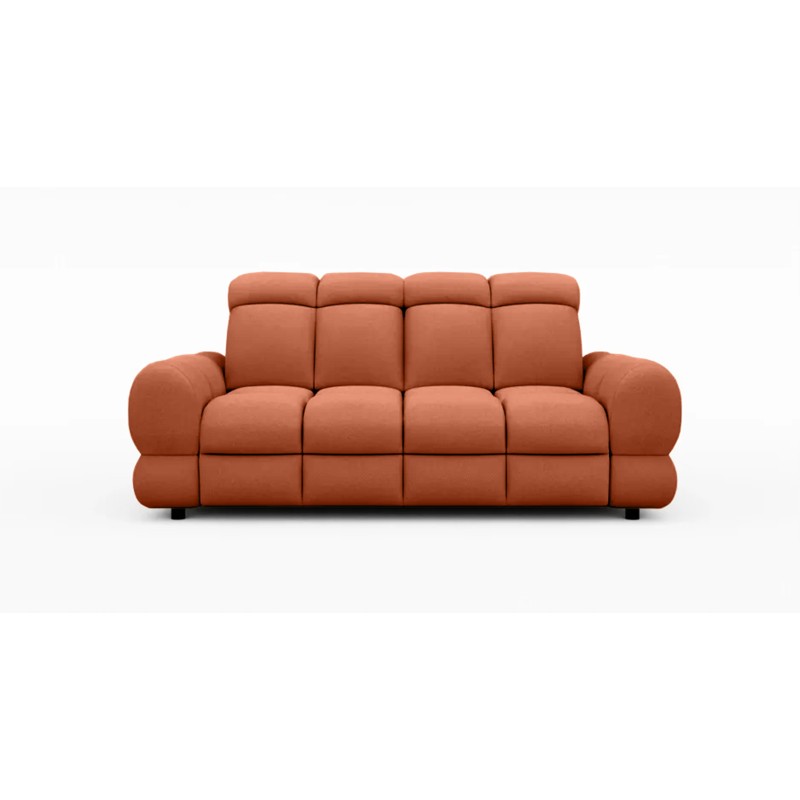 Nowoczesna sofa TOLLO 3 osobowa z regulacją zagłówka x2 tkanina SALVADOR 07 WERSAL