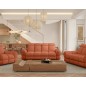 Nowoczesna sofa TOLLO 3 osobowa z regulacją zagłówka x2 tkanina SALVADOR 07 WERSAL