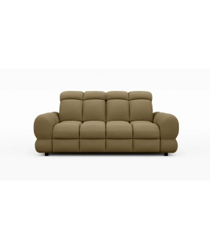 Nowoczesna sofa TOLLO 3 osobowa z regulacją zagłówka x2 tkanina SALVADOR 10 WERSAL