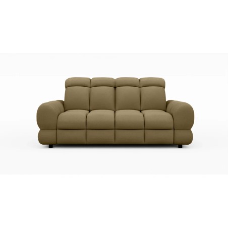 Nowoczesna sofa TOLLO 3 osobowa z regulacją zagłówka x2 tkanina SALVADOR 10 WERSAL