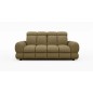 Nowoczesna sofa TOLLO 3 osobowa z regulacją zagłówka x2 tkanina SALVADOR 10 WERSAL