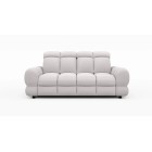 Nowoczesna sofa TOLLO 3 osobowa z regulacją zagłówka x2 tkanina SALVADOR 13 WERSAL