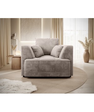 Nowoczesny Fotel TIGA w tkaninie Aphrodite 04 WERSAL