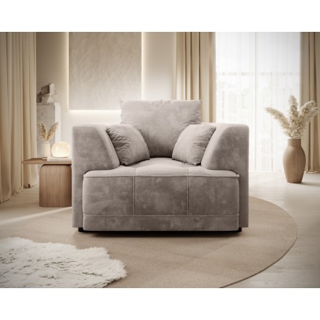 Nowoczesny Fotel TIGA w tkaninie Aphrodite 04 WERSAL