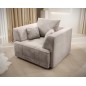 Nowoczesny Fotel TIGA w tkaninie Aphrodite 04 WERSAL