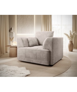 Nowoczesny Fotel TIGA w tkaninie Aphrodite 04 WERSAL