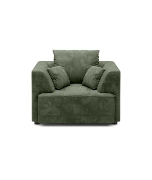 Nowoczesny Fotel TIGA w tkaninie Aphrodite 12 WERSAL