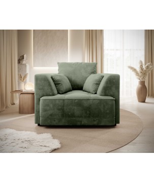 Nowoczesny Fotel TIGA w tkaninie Aphrodite 12 WERSAL