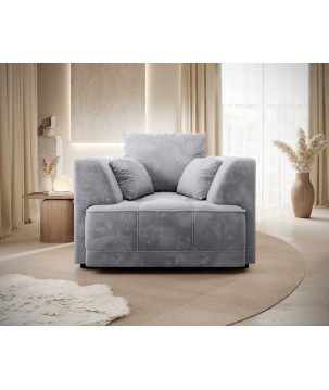 Nowoczesny Fotel TIGA w tkaninie Aphrodite 20 WERSAL