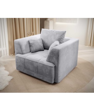 Nowoczesny Fotel TIGA w tkaninie Aphrodite 20 WERSAL