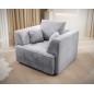 Nowoczesny Fotel TIGA w tkaninie Aphrodite 20 WERSAL