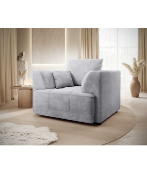 Nowoczesny Fotel TIGA w tkaninie Aphrodite 20 WERSAL