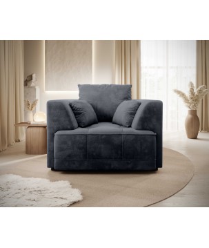 Nowoczesny Fotel TIGA w tkaninie Aphrodite 23 WERSAL