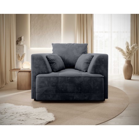 Nowoczesny Fotel TIGA w tkaninie Aphrodite 23 WERSAL
