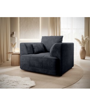 Nowoczesny Fotel TIGA w tkaninie Aphrodite 23 WERSAL