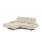Elegancki narożnik MORENO S z funkcją w tkaninie ARAGON 03 WERSAL