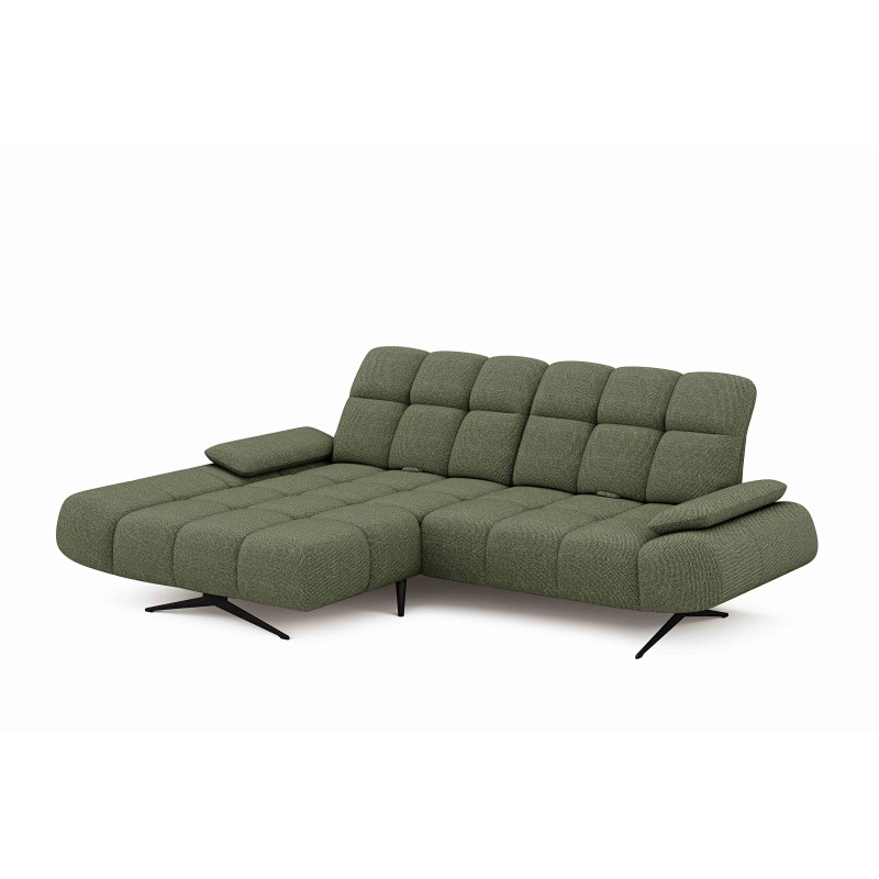 Elegancki narożnik MORENO S z funkcją w tkaninie ARAGON 39 WERSAL