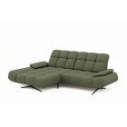 Elegancki narożnik MORENO S z funkcją w tkaninie ARAGON 39 WERSAL