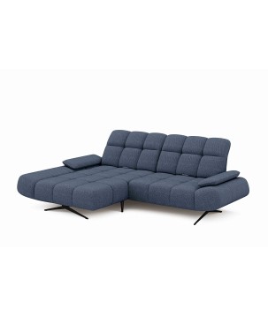 Elegancki narożnik MORENO S z funkcją w tkaninie ARAGON 79 WERSAL