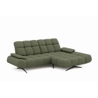 Elegancki narożnik MORENO S z funkcją w tkaninie ARAGON 39 WERSAL