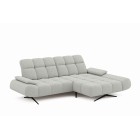 Elegancki narożnik MORENO S z funkcją w tkaninie ARAGON 80 WERSAL