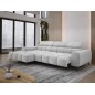 Narożnik PLAZA S Lewostronny z elektryczną regulacją siedziska w tkaninie EDEN 17 WERSAL