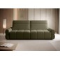 Sofa MATEO z funkcją RELAX i elektryczną regulacji siedziska tkanina PERFECT HARMONY 39 WERSAL