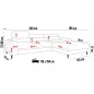 Narożnik NAVAS S z funkcją spania w tkaninie CURIO 83 WERSAL