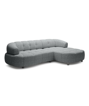 Narożnik VELPA S z elektryczną regulacją siedziska wolnostojący w tkaninie PUENTE 11 WERSAL