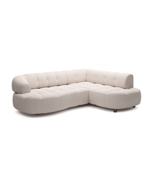 Narożnik VELPA L z elektryczną regulacją siedziska w tkaninie JAGUAR 02 WERSAL