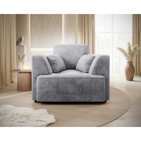 Nowoczesny Fotel TIGA w tkaninie Aphrodite 20 WERSAL