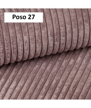 Narożnik wolnostojący CARL Lewy w tkaninie Poso 027