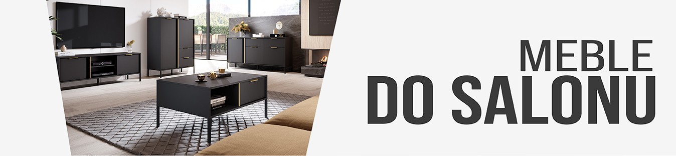Meble do salonu: eleganckie, nowoczesne meble salonowe, jasne, ciemne, białe, czarne - sklep internetowy Domo Home